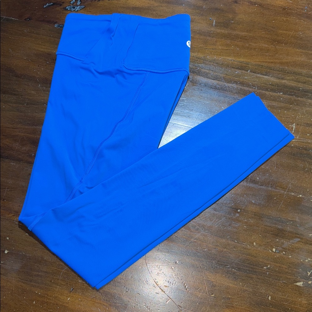 NEW LULULEMON FULL LENGTH BLUE HIGH WAISTED LEGGINGS🌸